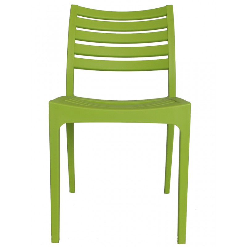 Chaise en plastique sans accoudoirs Margaux